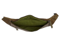 The Chesterfield Brand C23.1022 Severo Waist Bag Washed Waxed Leder 02 olivgreen