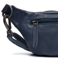 The Chesterfield Brand C23.1022 Severo Waist Bag Washed Waxed Leder 10 navy