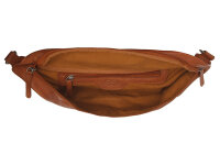 The Chesterfield Brand C23.1025 Kruger Waist Bag Washed Waxed Leder 31 cognac