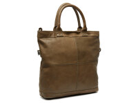 The Chesterfield Brand C38.0198 Ontario Shopper Washed Waxed Leder 02 olivegreen