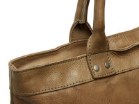 The Chesterfield Brand C38.0198 Ontario Shopper Washed Waxed Leder 02 olivegreen