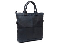 The Chesterfield Brand C38.0198 Ontario Shopper Washed Waxed Leder 10 navy