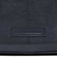 The Chesterfield Brand C38.0198 Ontario Shopper Washed Waxed Leder 10 navy