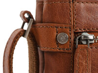 The Chesterfield Brand C48.1165 Laos Schultertasche / Tote Bag Antique Buff Crumbled Leder 31 cognac