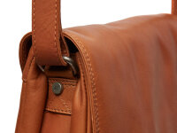 The Chesterfield Brand C48.1220 Tustin Umhängetasche/ Messenger Wax Pull Up Leder 31 cognac