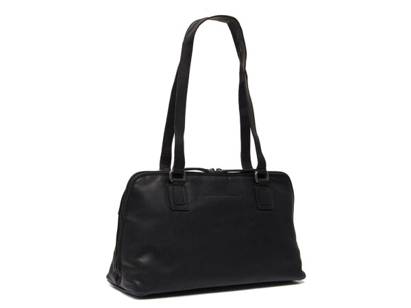 The Chesterfield Brand C48.1221 Santorini Schultertasche Wax Pull Up Leder 00 black