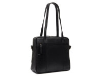 The Chesterfield Brand C48.1244 Puglia Schultertasche Laptoptasche Soft Glass Leder 00 schwarz