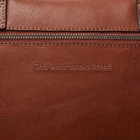 The Chesterfield Brand C48.1244 Puglia Schultertasche Laptoptasche Soft Glass Leder 31 cognac