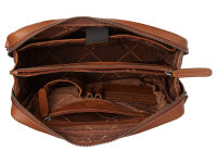 The Chesterfield Brand C48.1244 Puglia Schultertasche Laptoptasche Soft Glass Leder 31 cognac