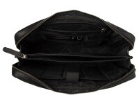 The Chesterfield Brand C48.1245 Modena Gusset Briefcase / Aktentasche Leder 00 schwarz