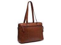 The Chesterfield Brand C48.1245 Modena Gusset Briefcase / Aktentasche Leder 31 cognac