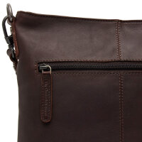 The Chesterfield Brand C48.1250 Kos Crossbody Wax Pull Up Leder 01 darkbrown