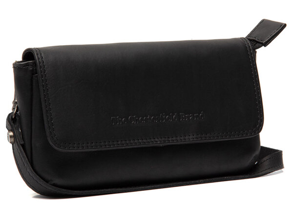 The Chesterfield Brand C48.1263 Nelson Umhängetasche/Gürtel-Tasche Wax Pull Up Leder 00 black