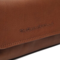 The Chesterfield Brand C48.1263 Nelson Umhängetasche/Gürtel-Tasche Wax Pull Up Leder 31 cognac