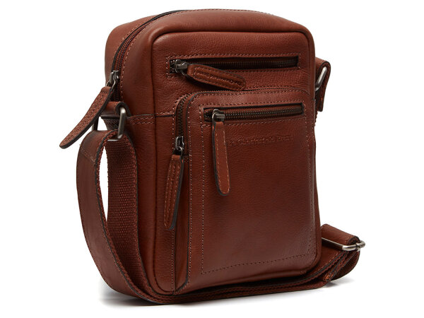 The Chesterfield Brand C48.1280 Ancona Umhängetasche Wax Pull Up Leder 31 cognac