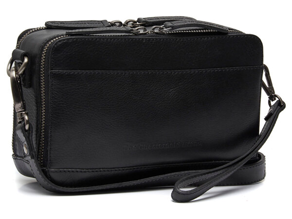 The Chesterfield Brand C48.1281 Bardolino umhängetasche Wax Pull Up Leder 00 schwarz