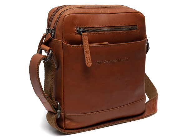 The Chesterfield Brand C48.1290 Arnhem Umhängetasche Wax Pull Up Leder 31 cognac