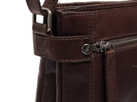 The Chesterfield Brand C48.1300 Brandis Umhängetasche Wax Pull Up Leder 01 brown
