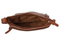 The Chesterfield Brand C48.1302 Almeria Crossbody/ Umhängetasche Wax Pull Up Leder 31 cognac