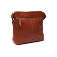 The Chesterfield Brand C48.1302 Almeria Crossbody/ Umhängetasche Wax Pull Up Leder 31 cognac