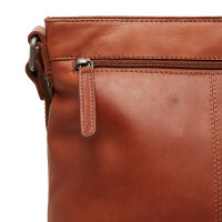 The Chesterfield Brand C48.1302 Almeria Crossbody/ Umhängetasche Wax Pull Up Leder 31 cognac