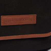 The Chesterfield Brand C48.1311 Lismone Crossbody Washed Canvas & Wax Pull Up Leder 00 black