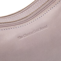 The Chesterfield Brand C48.1371 Irving Schultertasche Washed Waxed Leder 12 lavendel lila