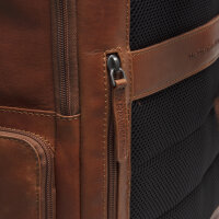 The Chesterfield Brand C58.0711 Lennox Rucksack Wax Pull Up Leder 31 cognac