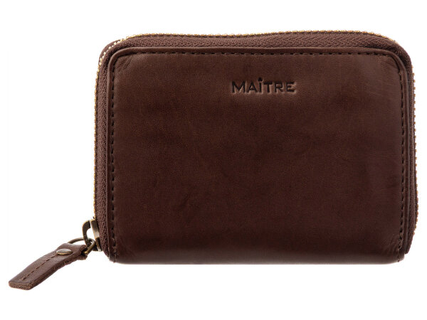 Maitre Dalin 4060001885 Geldbörse Querformat Rindsleder RFID 702 dark brown