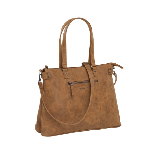 DANIEL RAY DR16.1117 Fontana Shopper 3x RV SHOPPER cognac