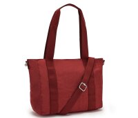 Kipling Asseni S Tote-Bag 10 Liter Shopper KI4400 Dusty Carmin
