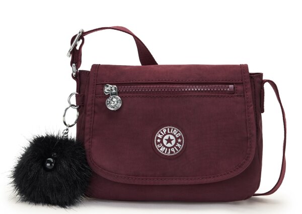 Kipling Sabian U 2 Liter Umhängetasche KI4485 Deep Burgundy GG