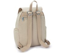 Kipling City Zip Mini 9 Liter Rucksack KI5634 Signature Beige Embossi