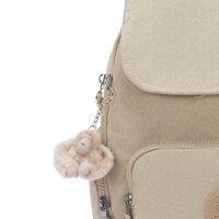 Kipling City Zip Mini 9 Liter Rucksack KI5634 Signature Beige Embossi