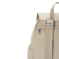 Kipling City Zip Mini 9 Liter Rucksack KI5634 Signature Beige Embossi
