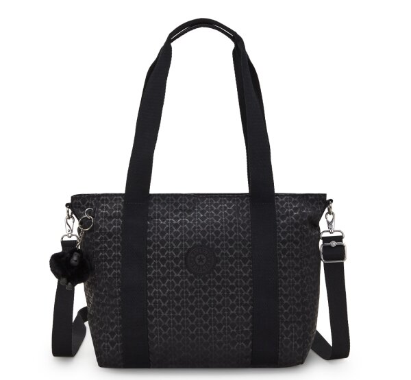 Kipling Asseni S 10 Liter Tote-Bag Shopper KI6232 Signature Emb