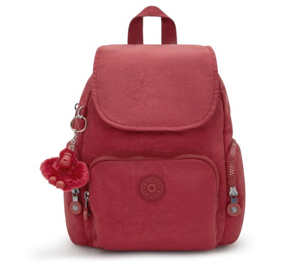 Kipling City Zip Mini 9 Liter Rucksack KI6046 Funky Red