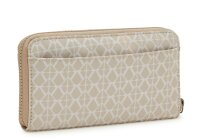 Kipling Imali große Reißverschlussbörse KI6379 Signature Beige