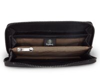 Kipling Imali große Reißverschlussbörse KI6379 Black Camo Embross
