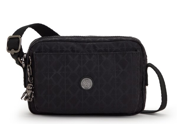 Kipling Abanu 2 Liter Umhängetasche KI6770 Signature Black QVC