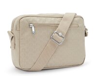 Kipling Abanu M 4 Liter Crossbody-Tasche KI6831 Signature Beige Embossed