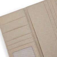 Kipling Money Land funktionales Portemonnaie KI4191 Signature Beige Emb