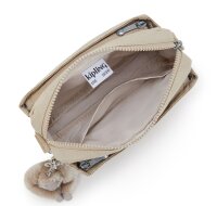 Kipling Abanu 2 Liter Umhängetasche KI7248 Signature Beige Embossed