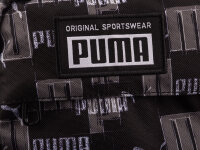 Puma Academy Portable Umhängetasche 079135 puma black logo aop