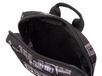 Puma Academy Portable Umhängetasche 079135 puma black logo aop