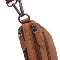 The Chesterfield Brand C48.1371 Irving Schultertasche Washed Waxed Leder
