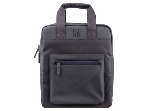 H2ND CL.12679 Backback Canvas Style HAMBURG L Rucksack midnight navy