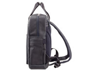 H2ND CL.12679 Backback Canvas Style HAMBURG L Rucksack midnight navy