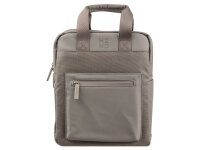 H2ND CL.12679 Backback Canvas Style HAMBURG L Rucksack grey