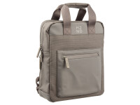 H2ND CL.12679 Backback Canvas Style HAMBURG L Rucksack grey